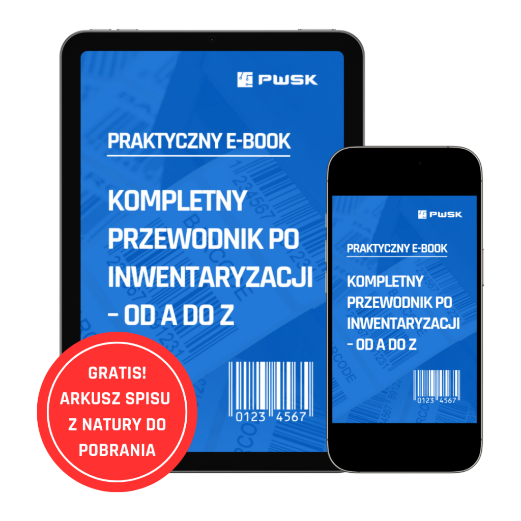 E-book Jak zrobić inwentaryzację komplety poradnik arkusz spisu z natury